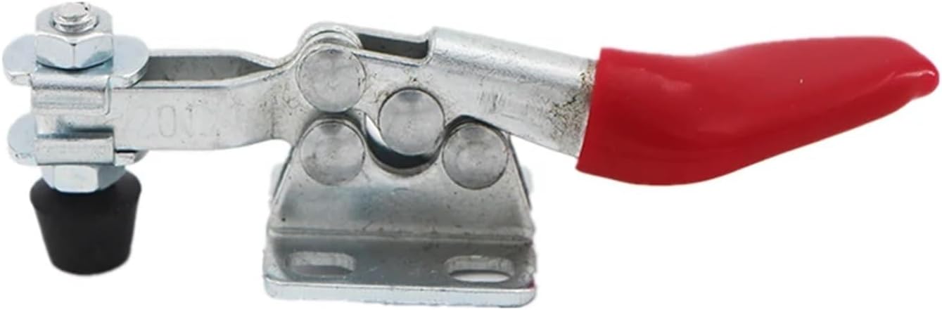 Quick Fixture Clamps 201 Horizontal Quick Release Toggle Clamp Hand Tool 27KGS 60Lbs Holding Capacity Antislip Heavy Duty Toggle Clamp Tool