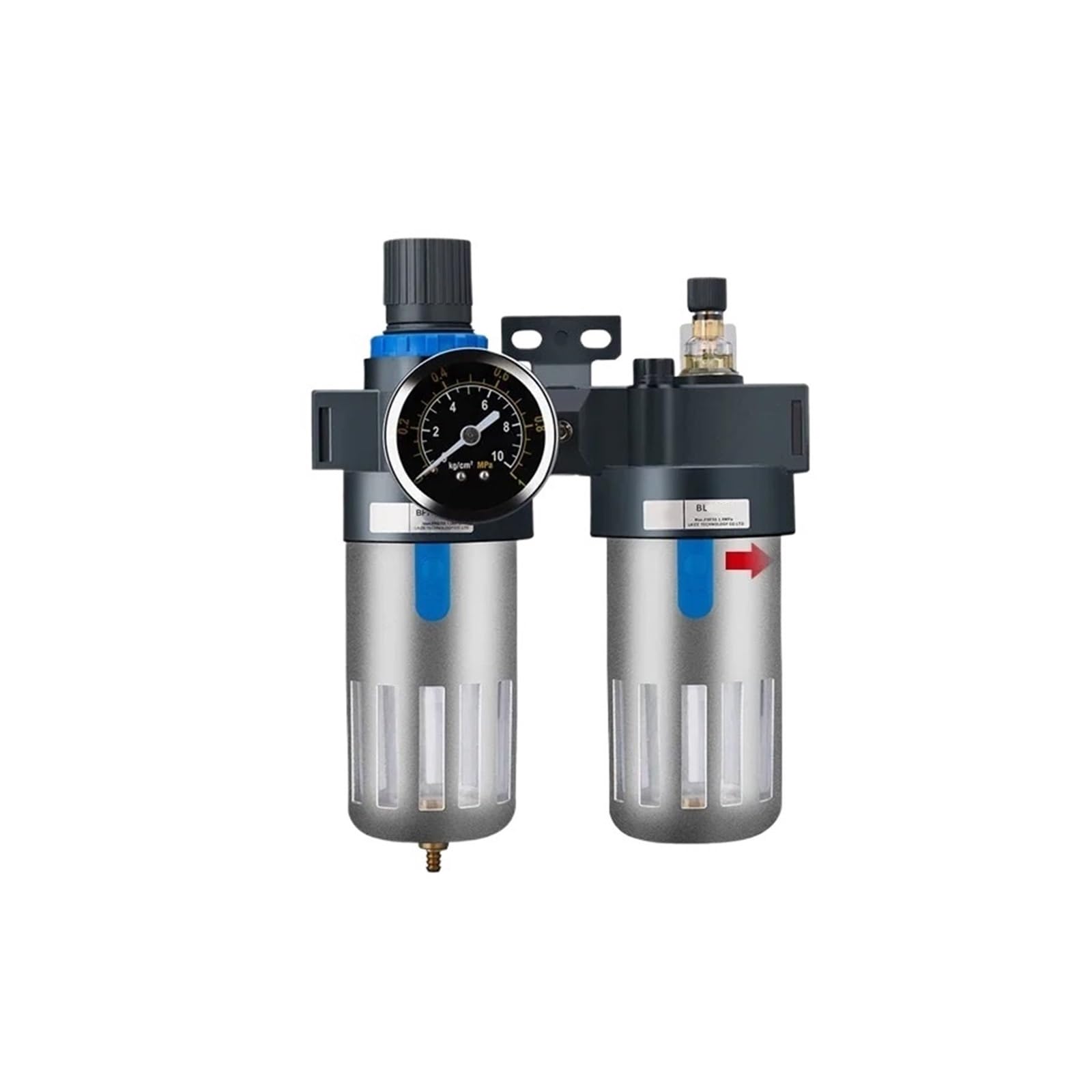 AYNRJKKX AFC2000 Pneumatic air Source Processing Device Oil-Water Separator Processor Filter Lubricator Compressor Pressure Regulator(BFC4000)
