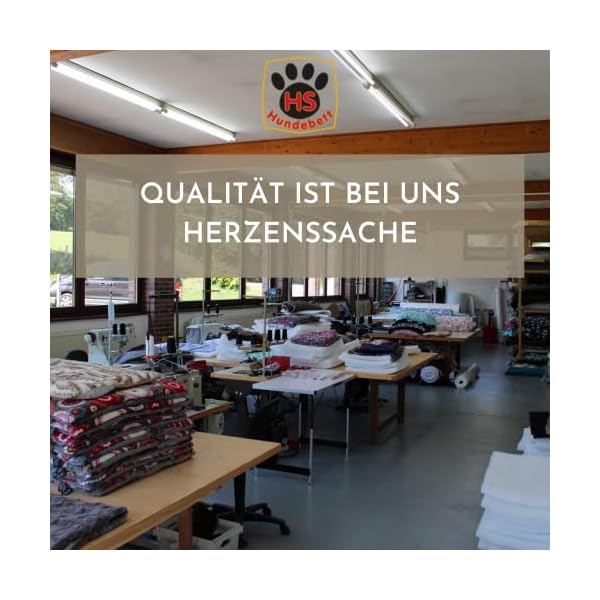HS-Hundebett rutschfeste Exklusivdecke in Unifarben I Antirutsch-Hundedecke Made in Germany I Weiche Kuscheldecke für große & kleine Hunde I waschbar bei 40° – Bild 7