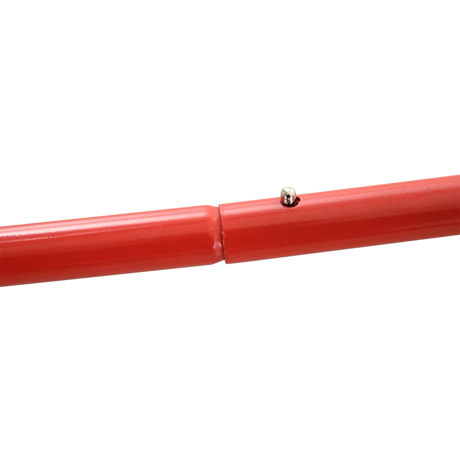 HOMCOM Filet de Rebond de Football, Rebondisseur, pour Entraînement, Angle Réglables, Accessoires de Fixation Fournies, 175L x 115H x 77P cm, Rouge, Blanc