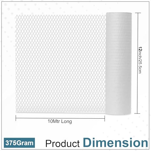 Image of GLUN Expand Wrapping Paper Roll, Pack of 1 (10 m 12 Inch Width), Eco-Friendly Sustainable Plastic-Free Packaging for Fragile Shipping Paper Roll for Packing, Shipping, & Moving