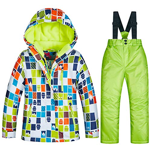 Combinaison de ski enfants chaude ensemble de ski hiver coupe-vent