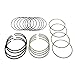 Zieichy Engine Piston Ring，230402G200 STD Engine Piston Ring Set Compatible with Hyundai Sonata Kia 2006-2013，2.4L New, Replace 230402G200, 23040-2G200