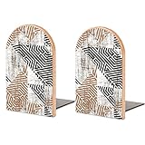 📚 Décoratif unique: Convient à la décoration d'étagère ou de bureau utilisée par la maison, l'école, le bureau. Nous avons conçu de nombreux motifs à thème amusants/mignons sur les serre-livres. Les bords sont polis et ne rayent pas les livres ou les mains.