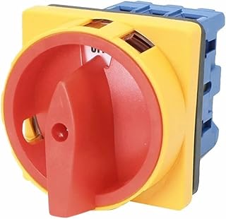 TNGNMGVSJ Load Circuit Breaker Switch AC 660V 32A 6 Terminals 3 Poles 3 Phases 3NO 2 Positions On-Off Rotary CAM Changeover Switch