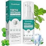 Ultra-fine Teeth Whitening Mousse Toothpaste,Zahnpasta Schaumzahnpasta,Deep Clean Schaum Zahnpasta,Whitening Zahnpasta,Whitening Teeth Schaum-Zahnpasta Intensive Fleckenentfernung Zahnpasta - 60ml
