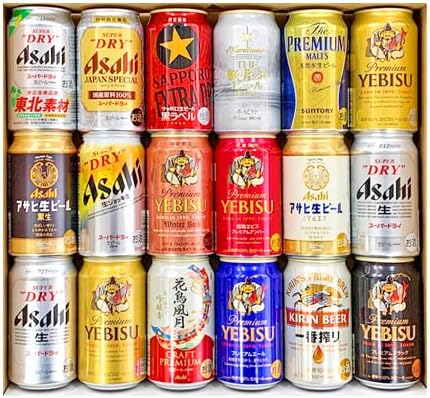 Amazon Co Jp 夢の競宴 5大国産ビール 350ml 18本 飲み比べギフト 食品 飲料 お酒 Amazon Co Jp 夢の競宴 5大国産ビール 350ml 18本 飲み比べギフト 食品 飲料 お酒