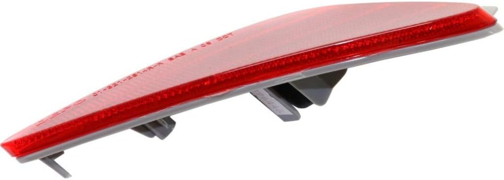 CarLights360 For Hyundai Sonata Reflector 2011 12 13 14 2015 Pair Driver and Passenger Side Rear DOT Certified | HY1184115 | HY1185115 | 92405-4R000