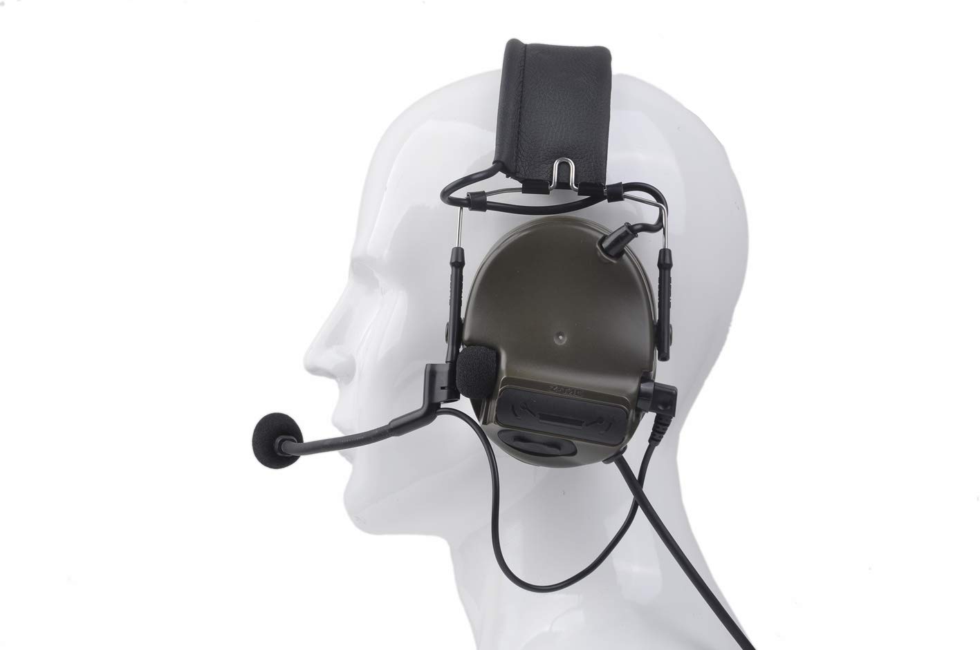 Amazon.co.jp: ZTAC ComtacIIIタクティカルヘッドセット,音