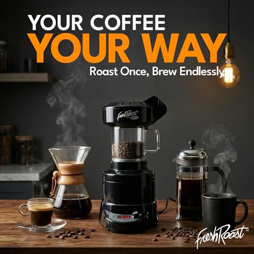 Professional coffee roaster machine