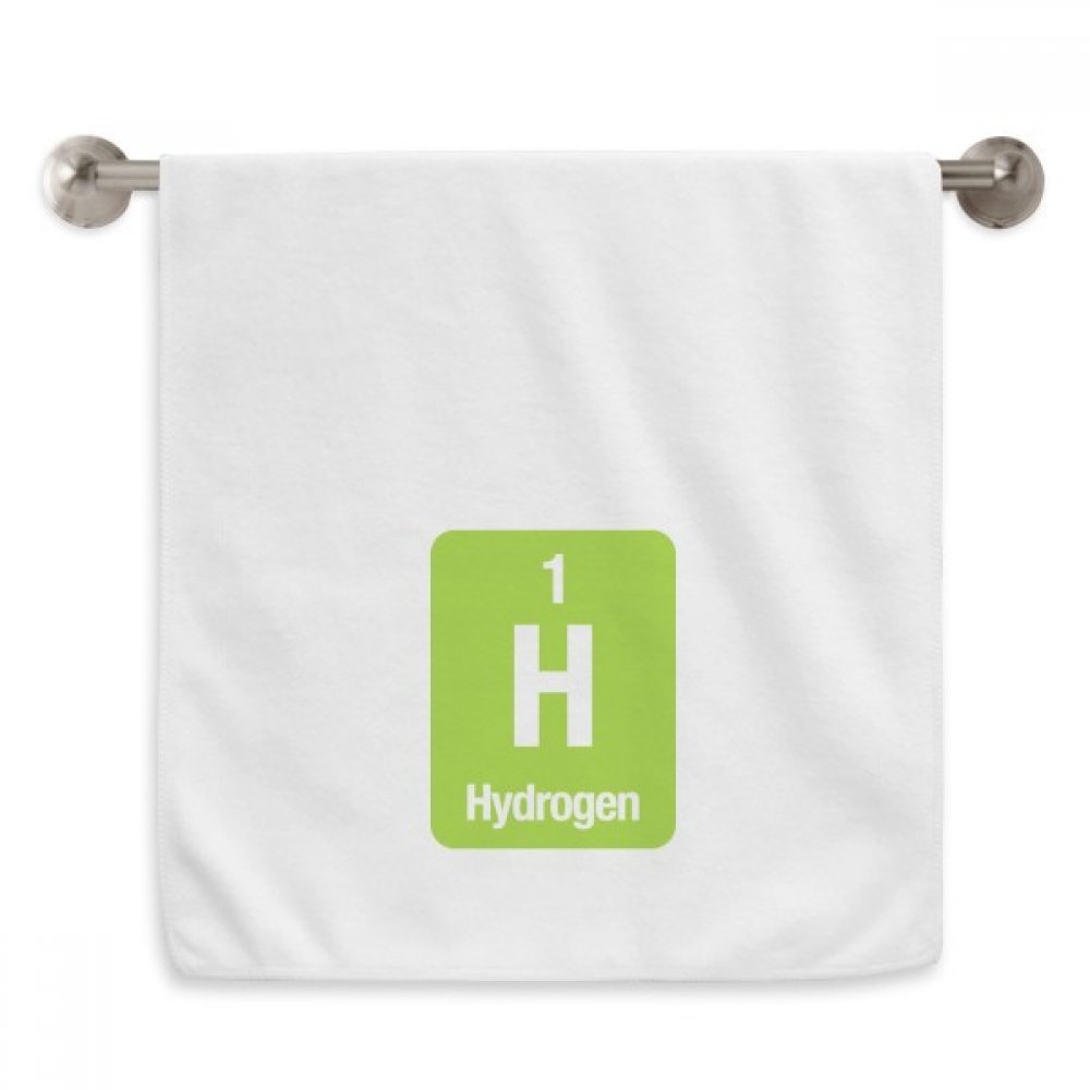 Serviette hydrogène blanche en tissu moelleux absorbant 13x29 inch