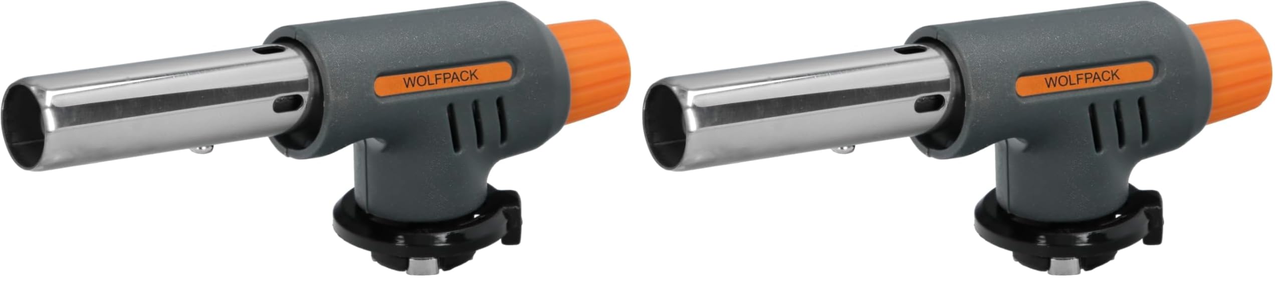 WOLFPACK LINEA PROFESIONAL - Soplete Para Cartucho 0,227 Kg. Encendido Piezo Electrico (Paquete de 2)