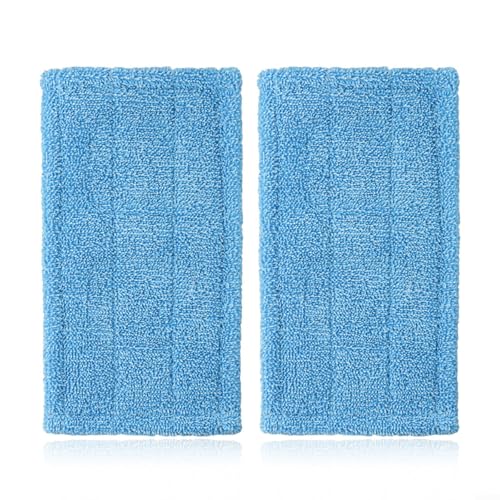 Set di cuscinetti in microfibra a doppio effetto per Swiffer e per spazzatrici; ideali per la pulizia profonda di pavimenti in legno e marmo