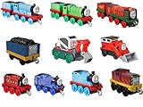 [Medidas] Cada modelo de locomotora tiene su propia medida que va de 6 a 15 cm. Las pequeñas cargas de Henry, Yang Bao y Thomas son intercambiables entre sí y se pueden enganchar a otras locomotoras para crear un modo de juego más interactivo y de fantasía.