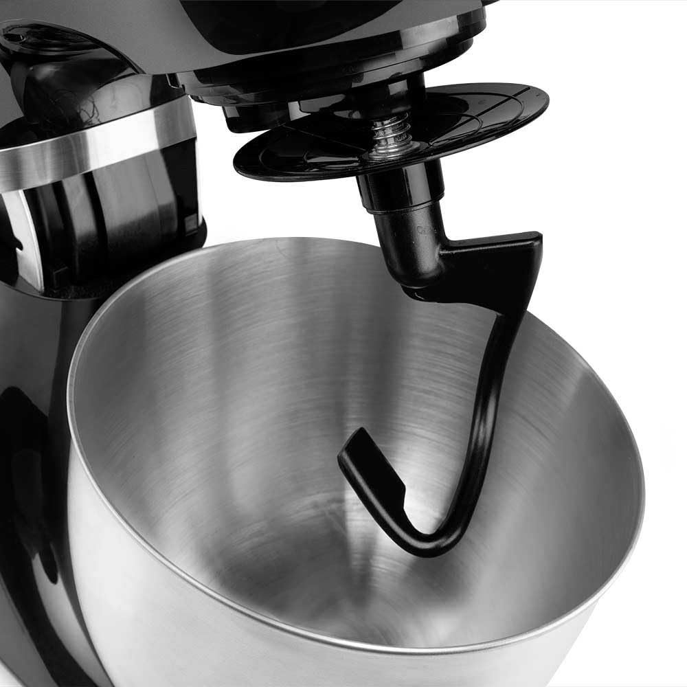 Batidora amasadora Orbegozo AM 6600, bol inox de 5 litrod, potencia 1000V, negro