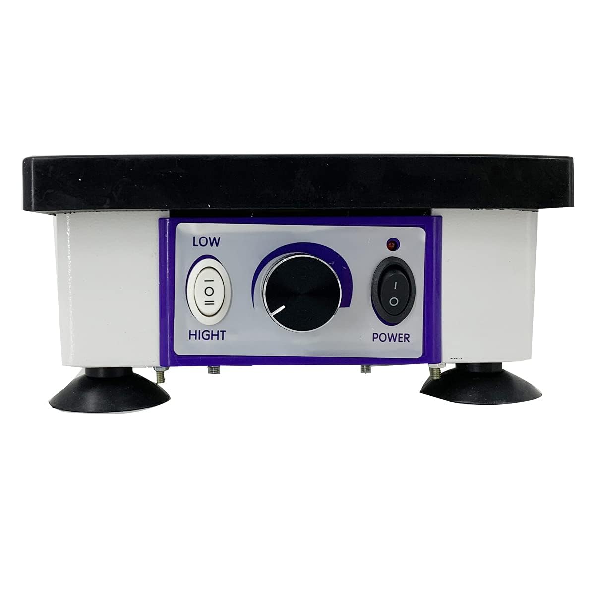 Gips-rüttelplatte, Quadratischer Dental-Oszillator, kleine Vibrationsplatte, Einstellbarer Kleiner Vibrator, Geeignet für Zahnmedizin, Labore und Kleine Handwerkliche Materialien.