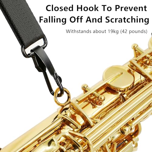 Cordon de cou en cuir starfa lab pour saxophone alto en répétition et concert - 6