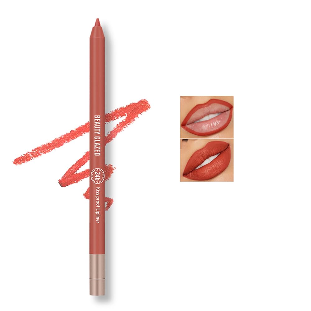 Beauty Searcher Ultra Fine Lip Liner Non-Stick Cup Not Fade Waterproof Velvety Nude Long-lasting Comestic Tool,Assorted Colors High Pigmented Matte Smooth Soft Pencils Natural Lip Makeup Lip Liners Beauty Searcher Ultra Fine Lip Liner Non-Stick Cup Not Fade Waterproof Velvety Nude Long-lasting Comestic Tool,Assorted Colors High Pigmented Matte Smooth Soft Pencils Natural Lip Makeup Lip Liners