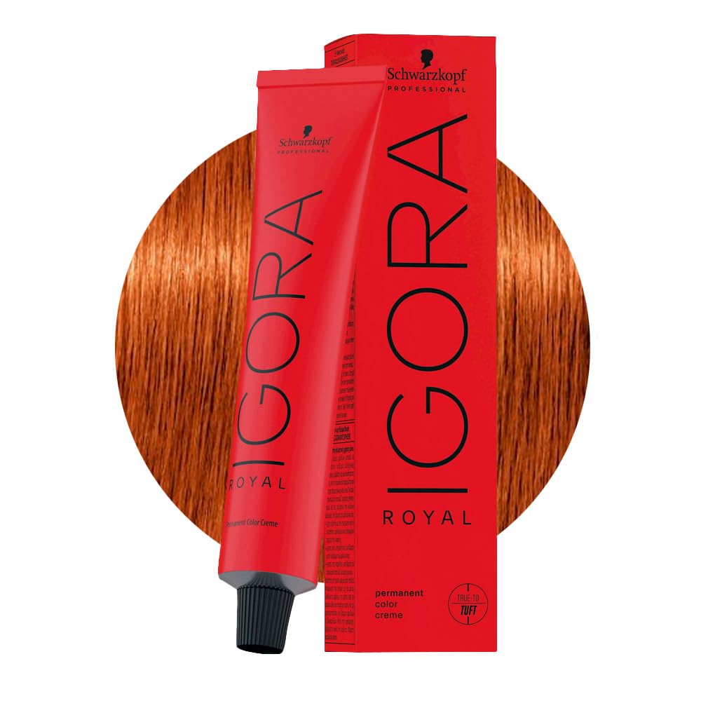 Schwarzkopf-Professional Haarfarben Igora Royal Beige & Golds Permanent Color Creme 7-4 Mittelblond Beige, 60 ml