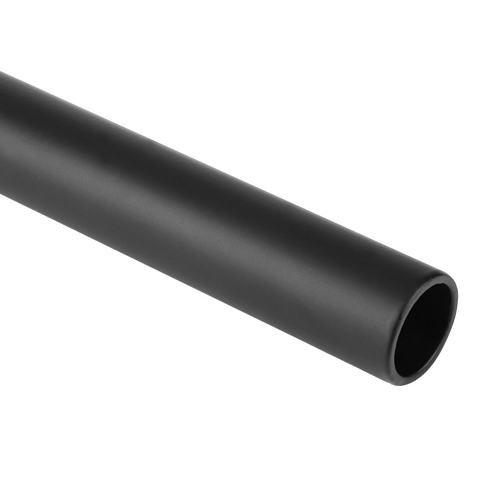 Guidon Drag Bar 22mm, Rétro Moto 7/8", Barres de Dragage en Fer, Bend Gardique (Noir)