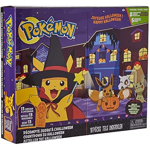 Pokémon Halloween Calendar 2021 with Mini Figures Cover