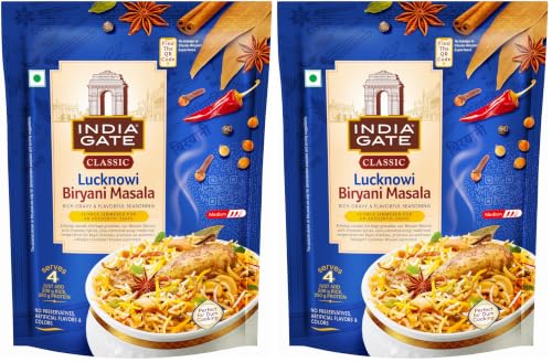 Image of India Gate Lucknowi Classic Biryani Masala 120 gram (Pack of 2)