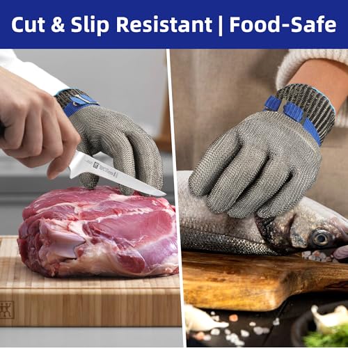 Schwer SlicePro 1 PCS ANSI A9 Cut Resistant Glovs, Food Grade, PR1706,S by Schwer - Used condition - Image 4