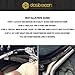 Dasbecan Rear AC Hose Kit AC Line Compatible with GMC Acadia Chevrolet Traverse Saturn Outlook Buick Enclave 2006-2017 Replaces# AT34653