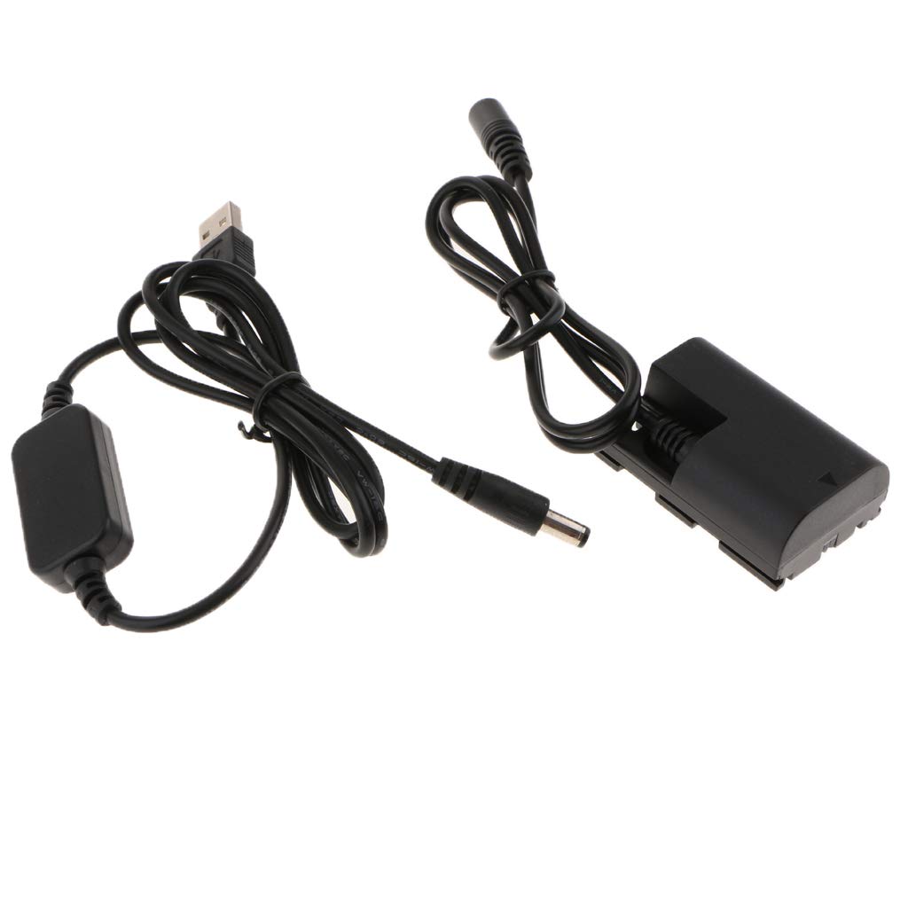 DRRI ACK-E6 Alimentatore USB Con Batteria Fittizia DR-E6 Per Canon EOS 5D Mark II/III/IV, 80D E Altre - 2