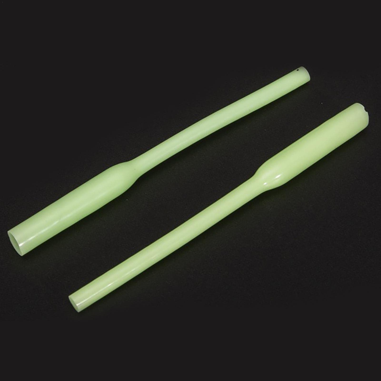 10 Tubi Antimorso Fluorescenti Per Pesca Notturna – PVC, Luminescenti, Attira Pesci, 85mm