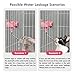 Vannon Small Animal Water Dispenser for Cage, 30oz Auto Feeding Crate Water Bottle for Rabbit, Chinchilla, Ferret, Guinea Pig, Squirrel, Hedgehog, Pet Nozzle Diameter: 10mm, BPA Free, Pink
