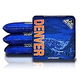 CornholeAce Iconic - Denver (Set of 4 Bags) - Professional Cornhole Bags - ACE Pro Stamped