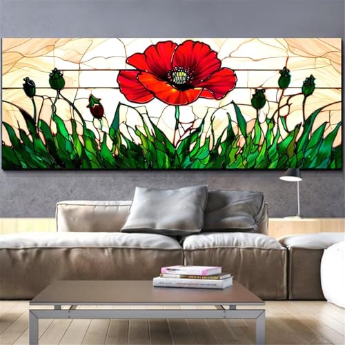 Peinture Diamant Fleur Mefooge 50x100cm : Le kit créatif idéal à offrir en cadeau