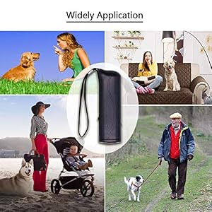 Handheld Dog Trainer, 3 in 1 with LED Flashlight,Bark Stopper Dog Trainer Devices Training Tool/Stop Barking(Black) Handheld Dog Trainer, 3 in 1 with LED Flashlight,Bark Stopper Dog Trainer Devices Training Tool/Stop Barking(Black)