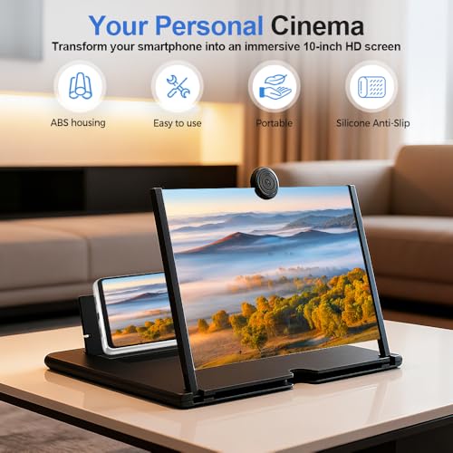 image for Yilia Mobile Phone Magnifier Screen, 3D HD Magnifying Projector Screen