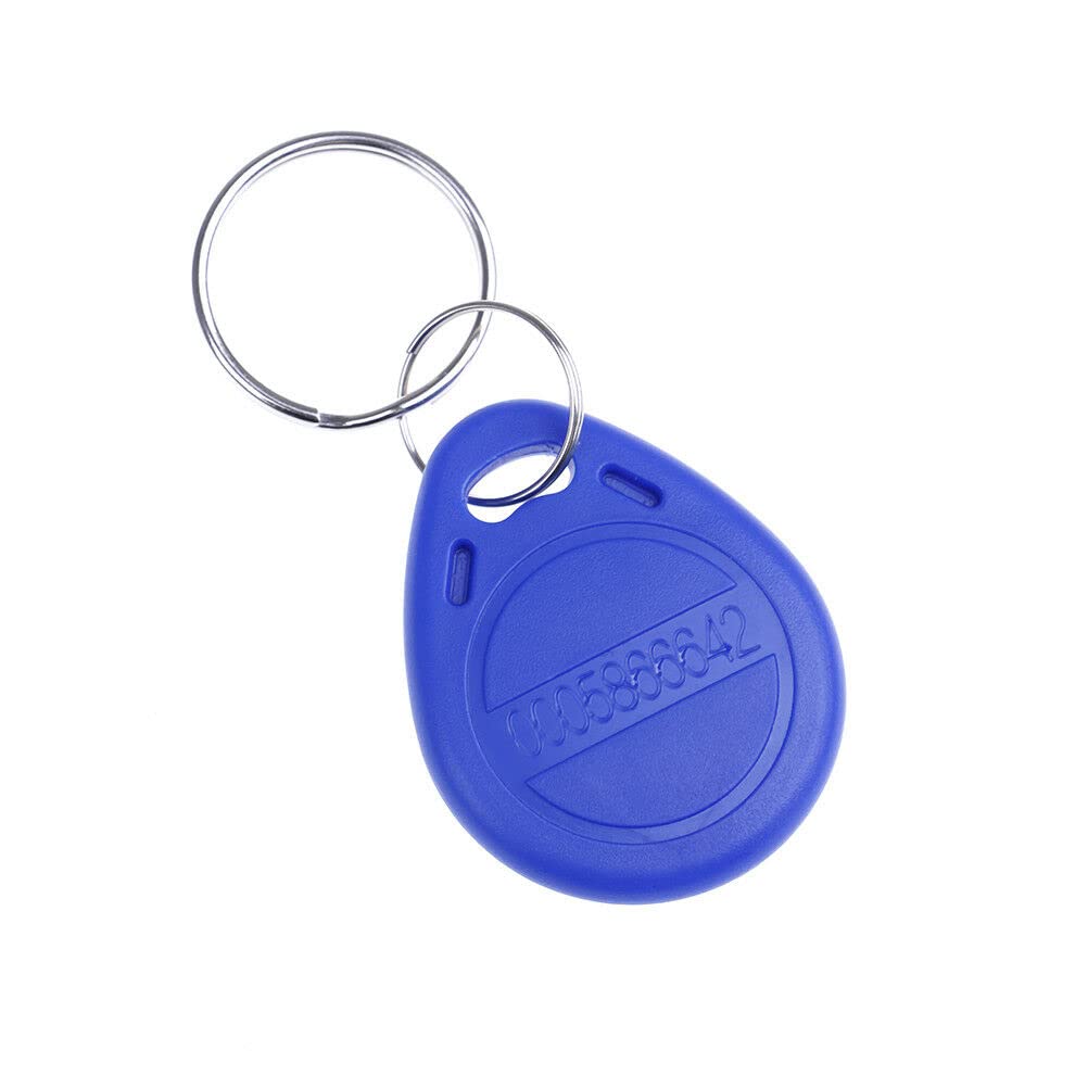 2024 10PCS 64 Bits Keychains 125khz Rfid Proximity Id Card Token Tags Key Fobs Wholesale Id Card Tags Door Access Card