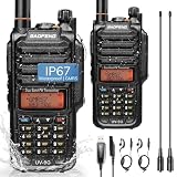 BAOFENG UV-9G GMRS Handheld Radio, Waterproof Walkie Talkies IP67, 2 Pack
