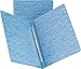 Smead Pressboard Report Cover, Metal Prong with Compressor, Side Fastener, 350 Sheets/3" Capacity, Letter Size, Blue, 25 per Box (81050)