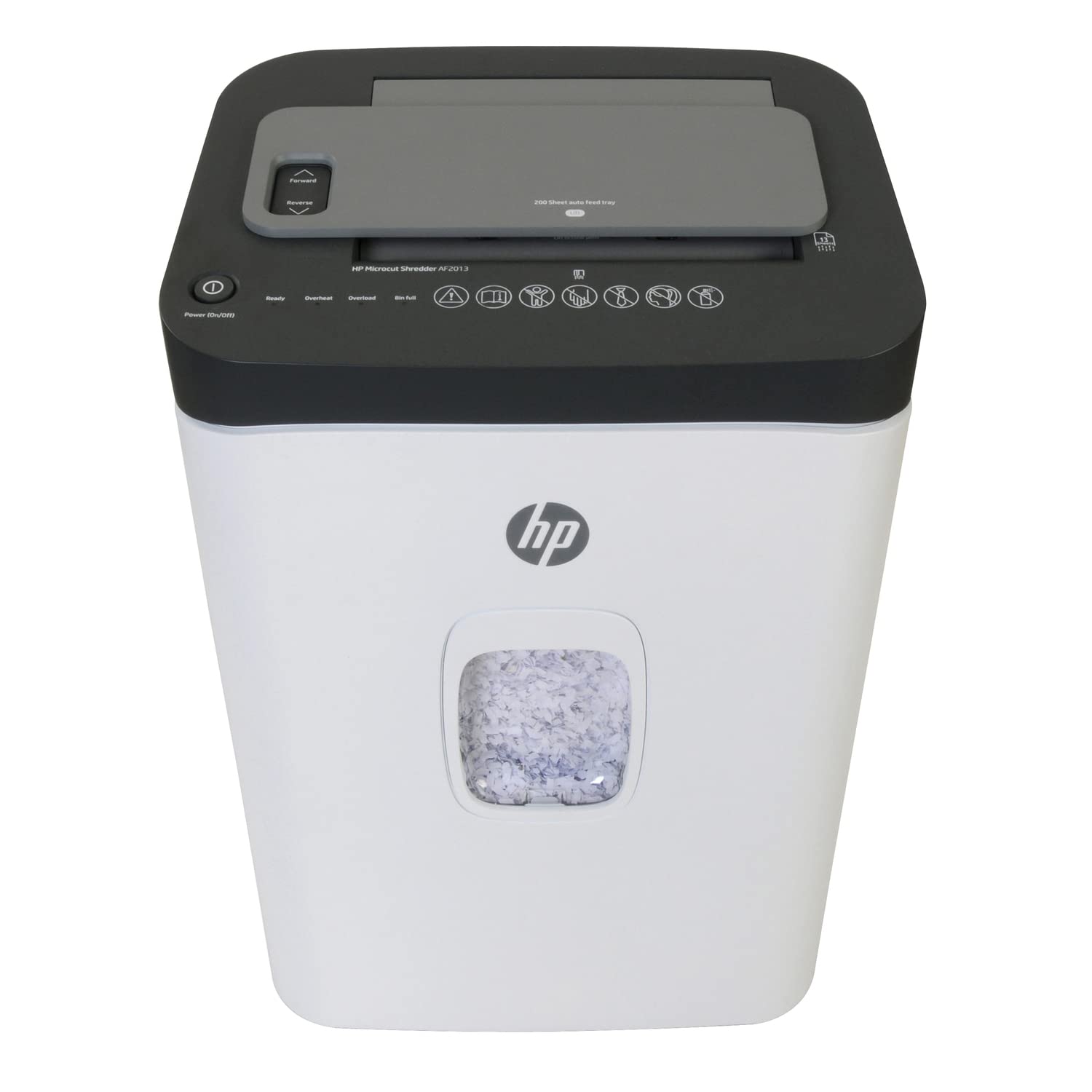 Photo 1 of HP 91004F AF2013 200-Sheet Microcut Heavy-Duty Auto-Feed Shredder