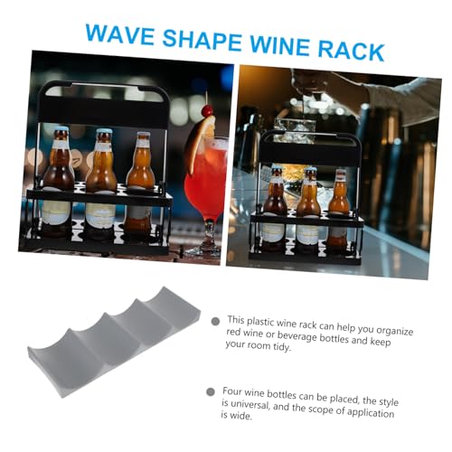 Soporte para botellas diseño europeo 2 piezas miniatura 3