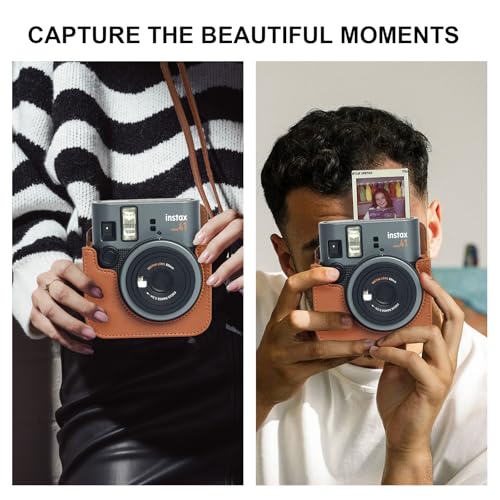 Mini 41 Estuche para Cámara Instax Mini 41, Marrón miniatura 2