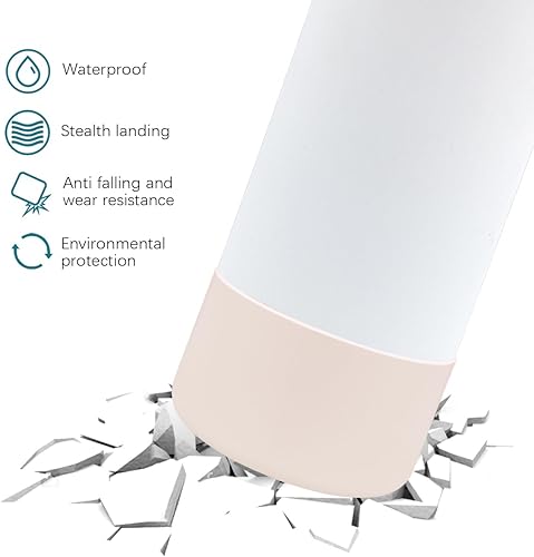 Vista 87 de HEYSKAY Protective Silicone Boot for Hydro Flask Water Bottle Wide Mouth Water Bottle Anti-Slip Silicone Boot Bottom Protector Water Bottle