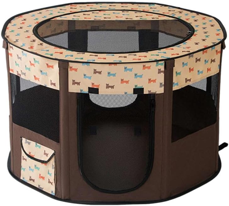 Upgrade Your Pet Playpen with Foldable Pet Playpen in Grey Oxford Clot. This Versatile Item Combines Sleek Design with high-Performance Utility, ensuring Durability and Style for Daily