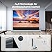 NothingProjector ALR CLR Beamer Leinwand für UST Ultrakurzdistanz-Projektor, motorisiert & elektrisch bodenstehend, 95% Umgebungslicht abweisend, 4K/8K UHD Laser-TV-Leinwand, 100 Zoll, Keine Montage