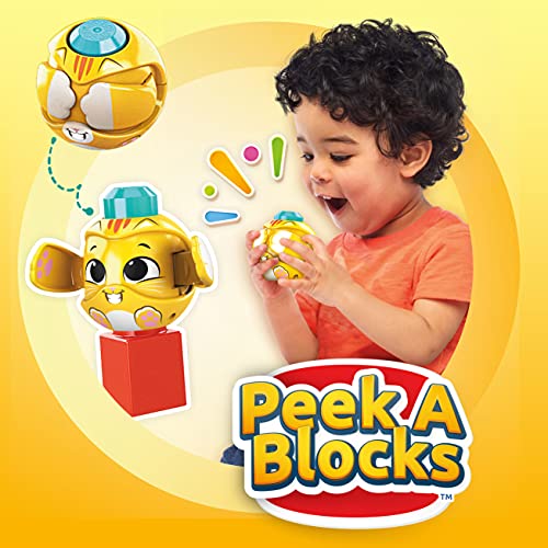 Mega Bloks First Builders Peek A Blocks Parque de Diversões, 30 blocos