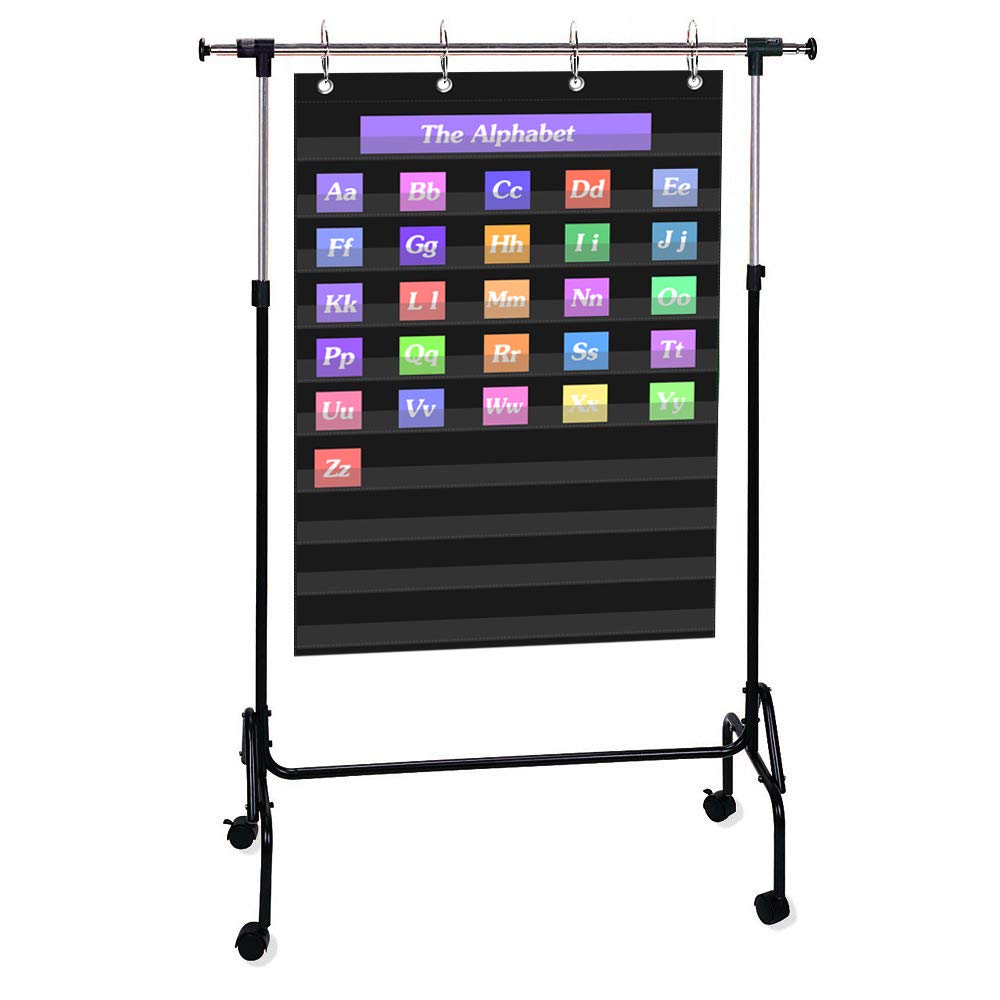 Godery PreK12 Standard Pocket Chart for Classroom Centers, Wall Words