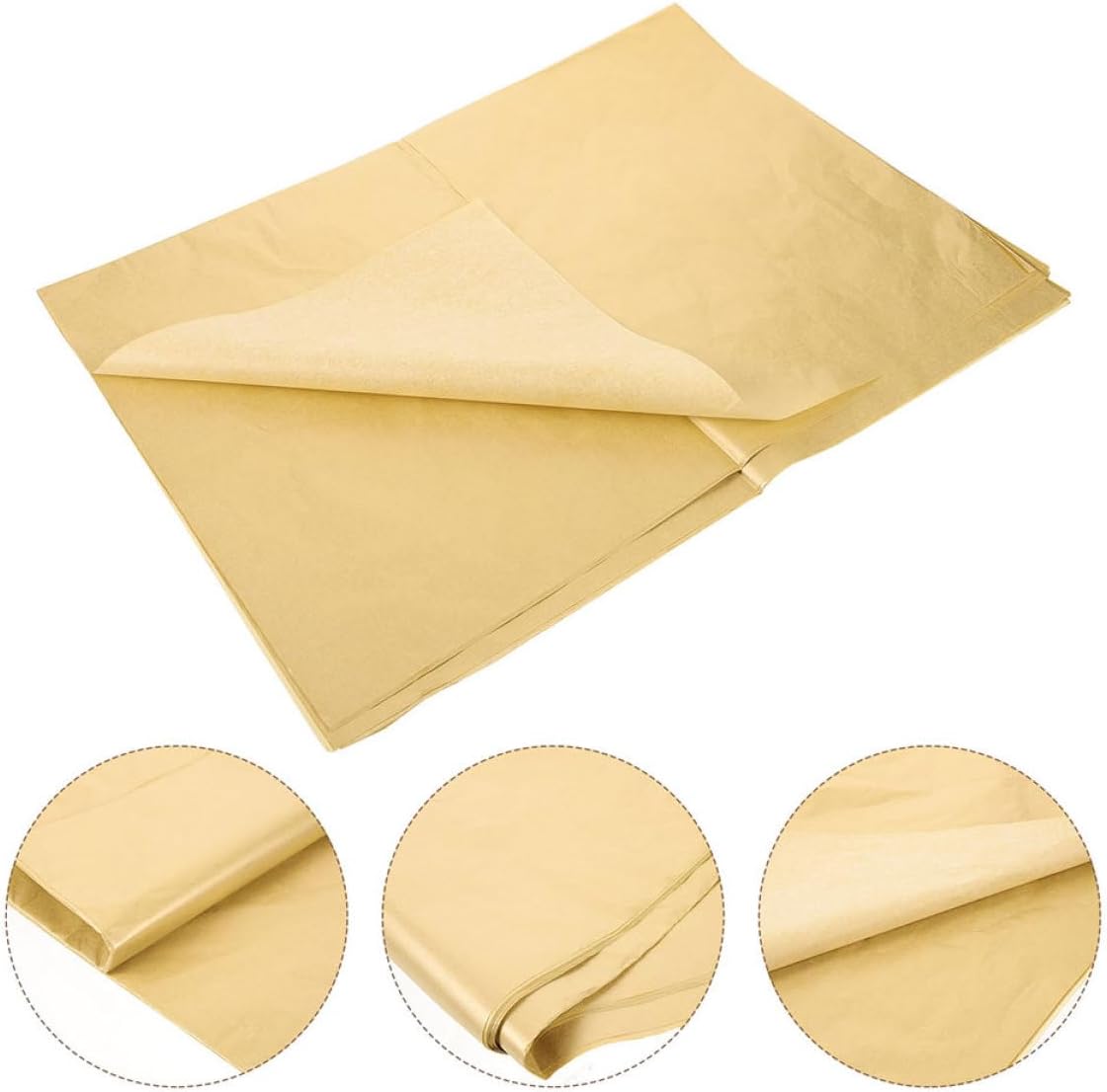 ULDIGI 50sheets Wrapping Tissue Paper Ultra-Thin Decorative Packing Paper for Bouquets Crafts and Wrapping for Occasions