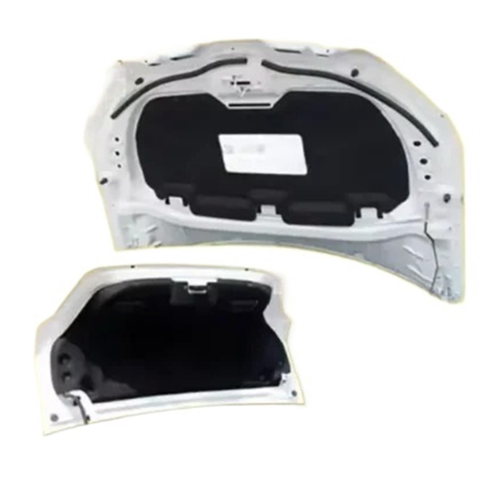 Himwqfuh Ely*See 2Pcs Car Hood Insulation Pad For Peugeot 301 For Citroen For Elysee 2014 -2019 Engine Noise Insulation Cotton Insulation Cotton Trunk Lid Front+Rear