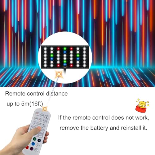 Image of Carefree Fish Aquarium 24 /7 Mode Timer Full Spectrum CRI 82 Clip LED Light IR Remote Control for 5~25Gal Fish Tank 12V1A 10 Brightness Levels 16W with ULCertified Power Supply