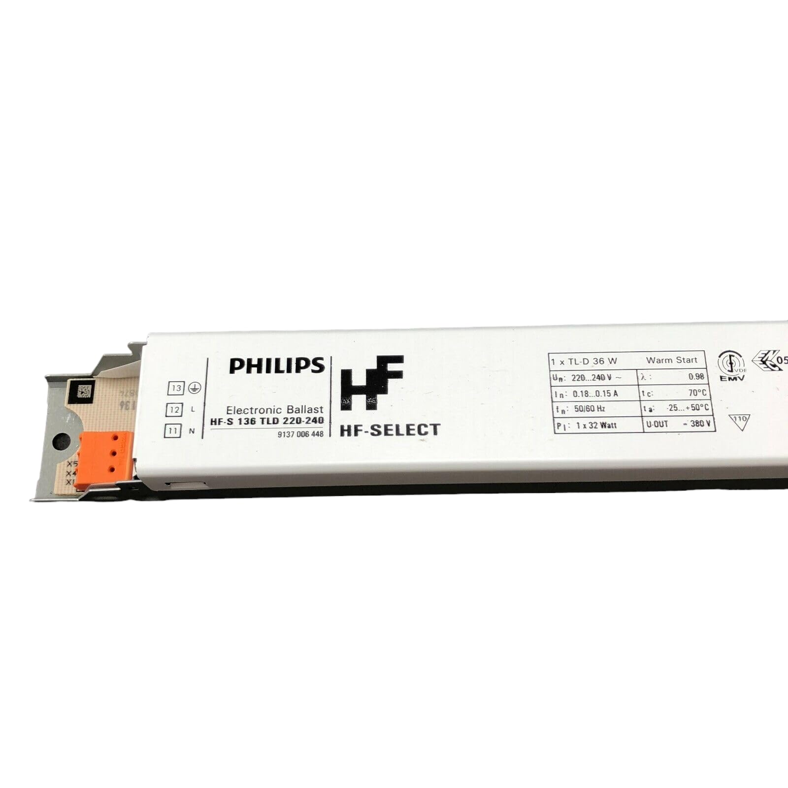 Philips-HF-S 136 TL-D II 220-240 V 50/60Hz